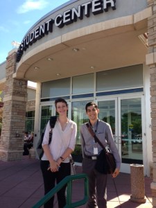 Allison Dyer Bluemel and Adrian Garcia 